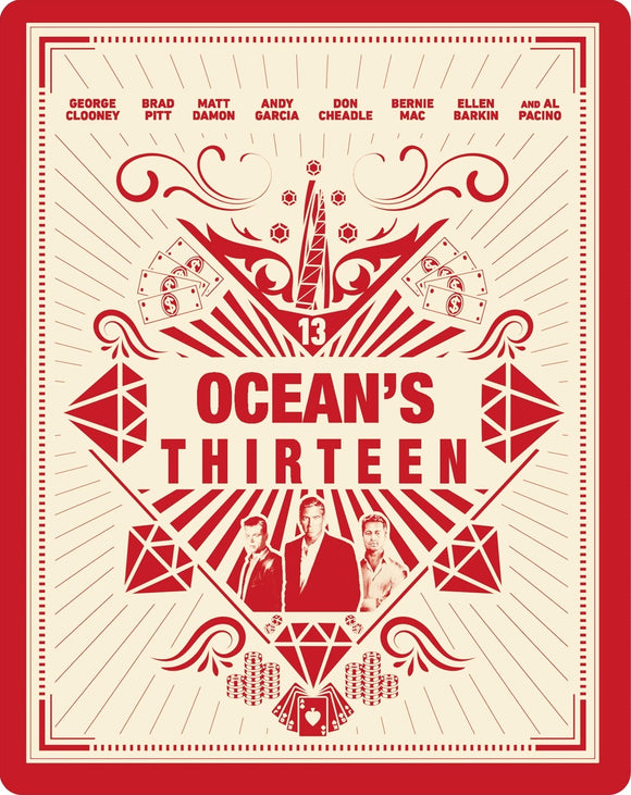 Ocean's Thirteen (UK Import Limited Edition Steelbook 4K UHD)