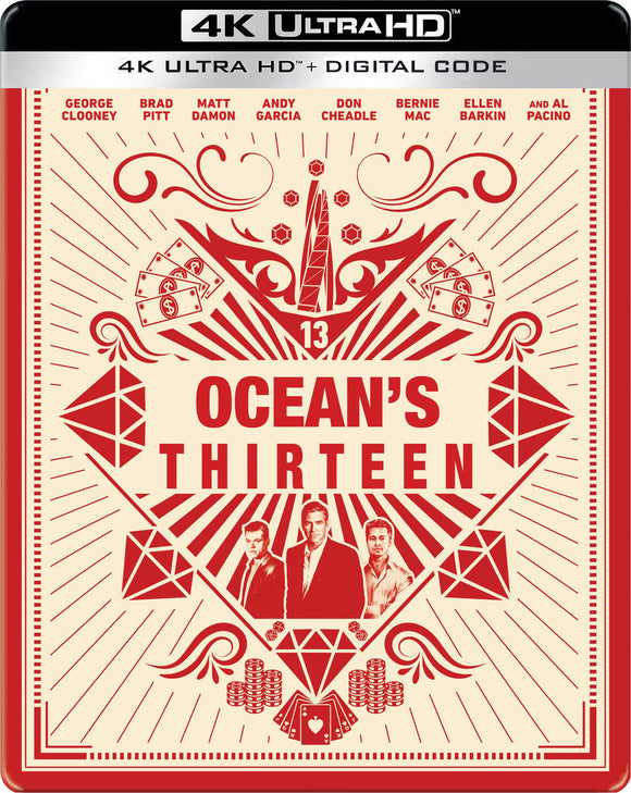 Ocean's Thirteen (Limited Edition Steelbook 4K UHD) Coming to Our Shelves May 2024