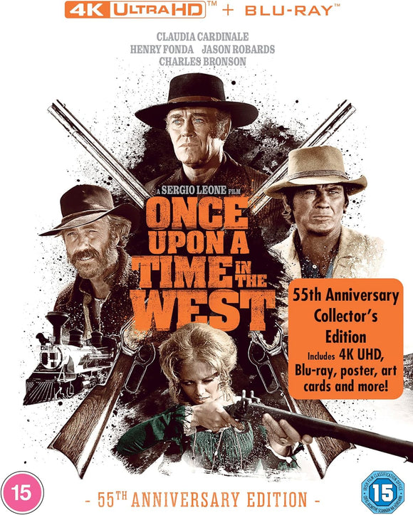 Once Upon A Time In The West (UK Limited Edition 4K UHD/BLU-RAY Combo) Coming to Our Shelves May 2024