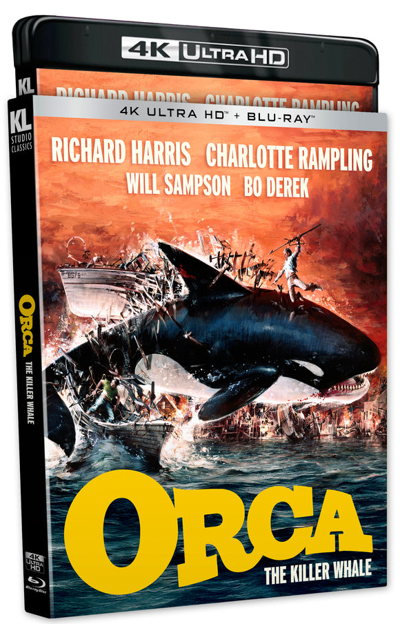 Orca, The Killer Whale (4K UHD/BLU-RAY Combo) Pre-Order Deadline January 3/25 Release Date February 11/25