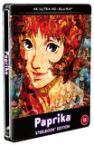 Paprika (UK Import Limited Edition Steelbook 4K UHD/BLU-RAY Combo) Coming to Our Shelves September 15/26