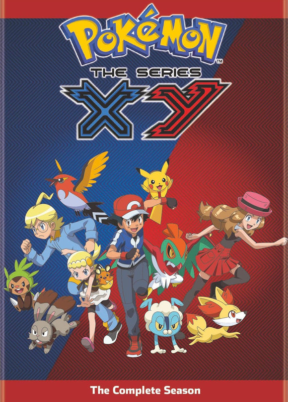 Pokémon The Series: XY The Complete Season (DVD) Pre-Order April 30/24 Release Date June 11/24
