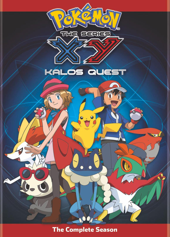 Pokémon The Series: XY Kalos Quest: The Complete Season (DVD)