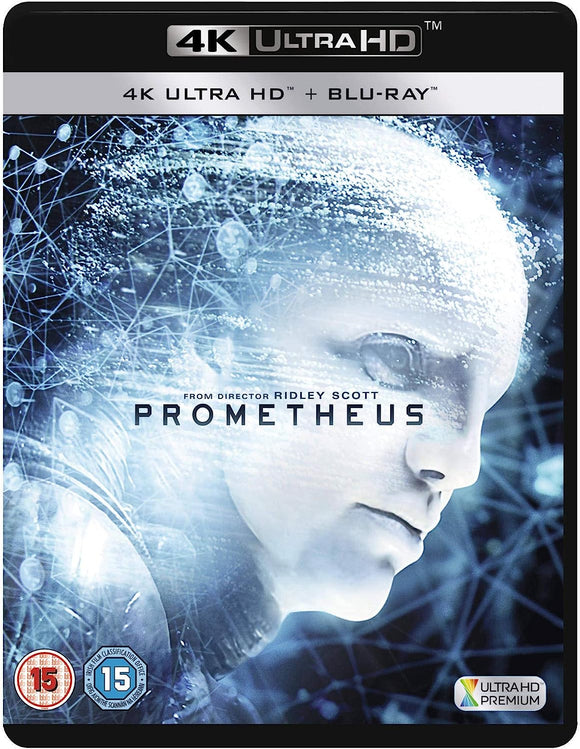 Prometheus (4K UHD/Region B BLU-RAY Combo)