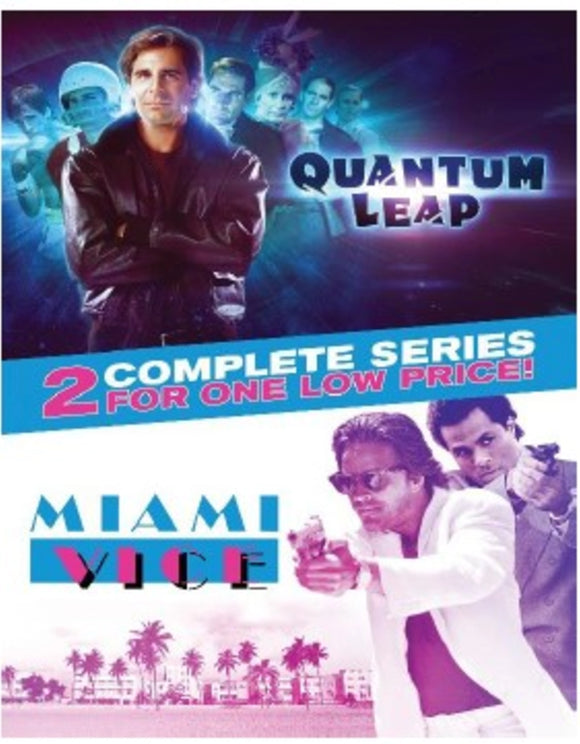 Quantum Leap & Miami Vice TV 2 PK (DVD) Pre-Order April 26/24 Release Date June 4/24