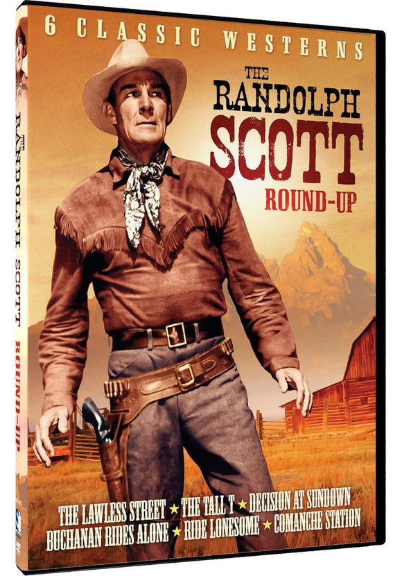 Randolph Scott Roundup, The - 6 Classic Westerns (DVD)