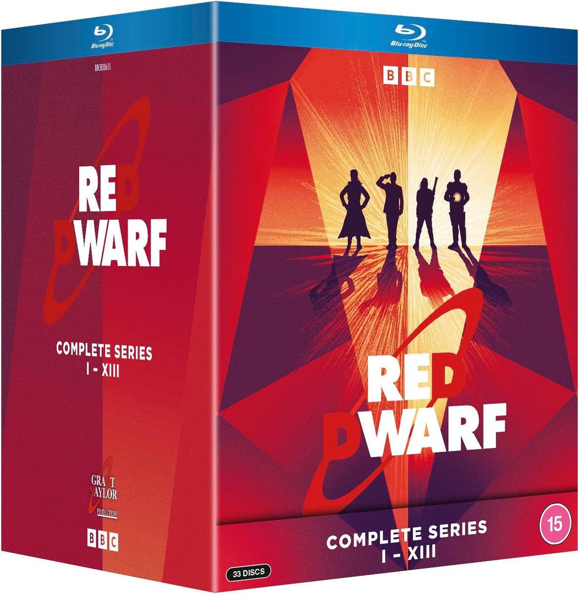 Red Dwarf Complete Series I - XIII (UK Import Region B BLU-RAY ...
