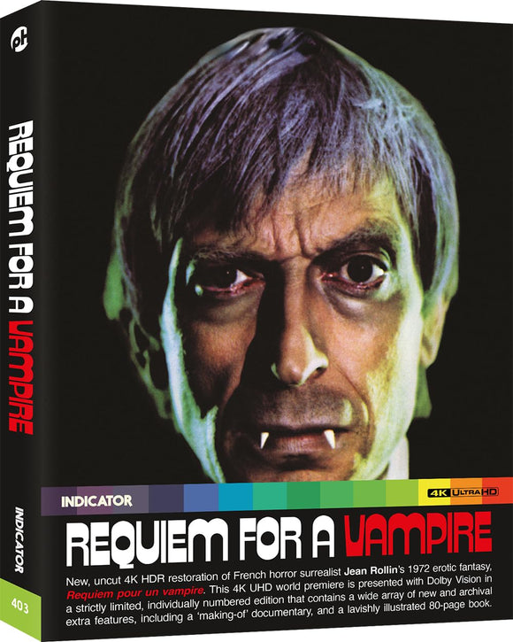 Requiem for a Vampire (Limited Edition 4K UHD) Delayed in Transit. Expected to arrive this week.