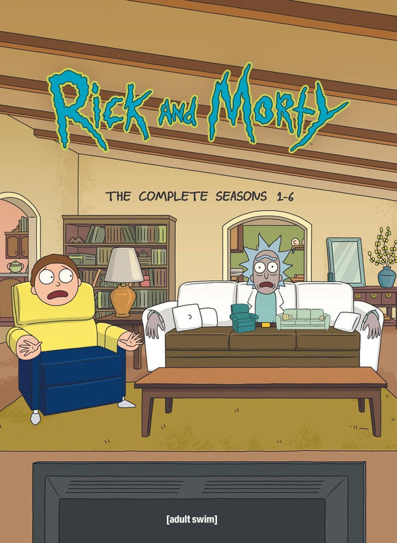Rick and Morty: Seasons 1-6 (DVD)