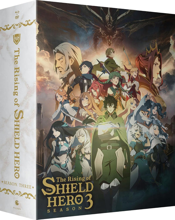 Rising Of The Shield Hero: Season 3 (Limited Edition BLU-RAY/DVD Combo) Pre-Order Deadline January 21/25 Release Date February 25/25