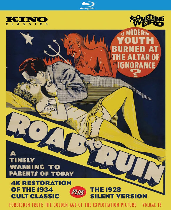 Road to Ruin, The (Forbidden Fruit: The Golden Age of the Exploitation Picture Vol. 15) (BLU-RAY) Pre-order March 5/24 Coming to Our Shelves April 30/24