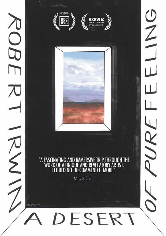 Robert Irwin: A Desert of Pure Feeling (DVD) Release October 24/23