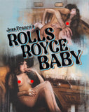 Blu-Ray slipcover of 'Rolls Royce Baby' by Jess Franco featuring two nude figures in a car.
