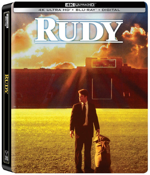 Rudy (Limited Edition Steelbook 4K UHD/BLU-RAY Combo)