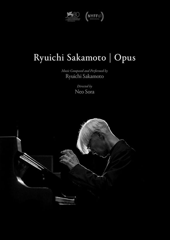 Ryuichi Sakamoto | Opus (DVD) Pre-Order Deadline October 8/24 Release Date November 19/24