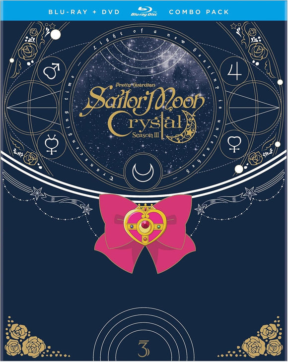 Sailor Moon Crystal: Set 3 (BLU-RAY/DVD Combo)