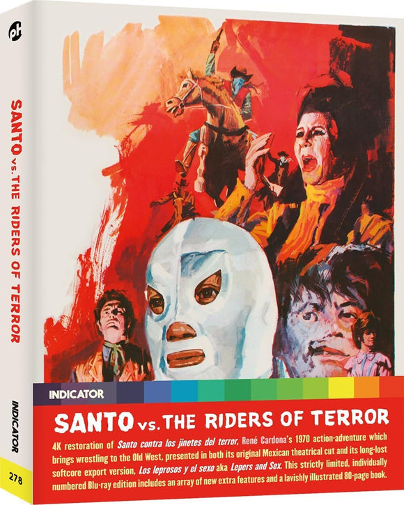 Santo Vs. The Riders Of Terror (Limited Edition BLU-RAY) Pre-Order February 16/24 Coming to Our Shelves March 26/24