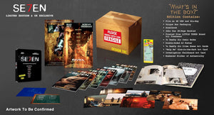 Se7en (Limited What's In The Box?! Edition Steelbook 4K UHD/BLU-RAY Combo) Coming to Our Shelves Date TBD