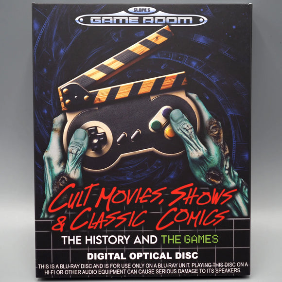 Slope's Game Room: Cult Movies, Shows and Classic Comics (Limited Edition Slipcover BLU-RAY)  Pre-Order before May 15/24 to receive a month before Release Date June 25/24