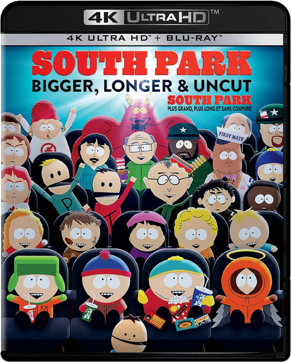 South Park: Bigger, Longer & Uncut (4K UHD) Pre-Order May 10/24 Coming to Our Shelves June 25/24