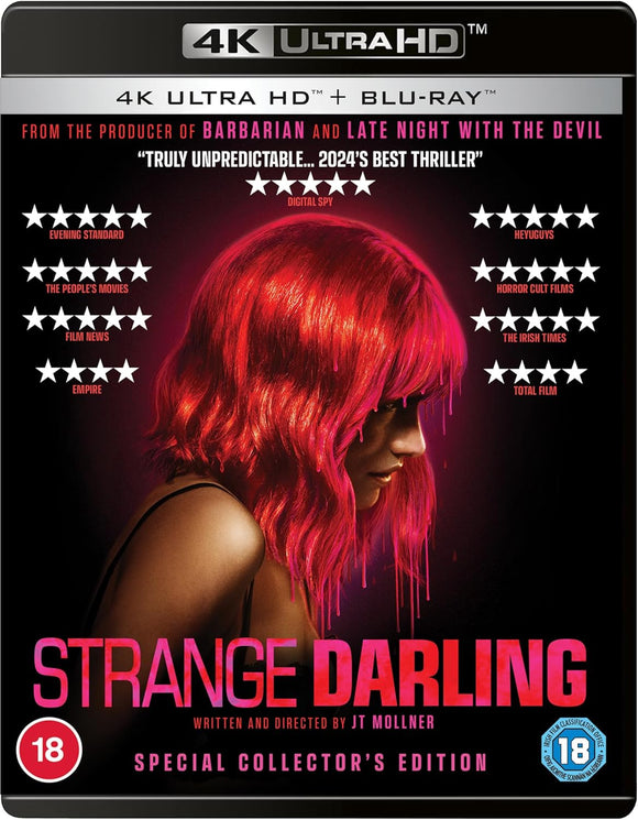 Strange Darling (UK Import 4K UHD/Region B BLU-RAY Combo)