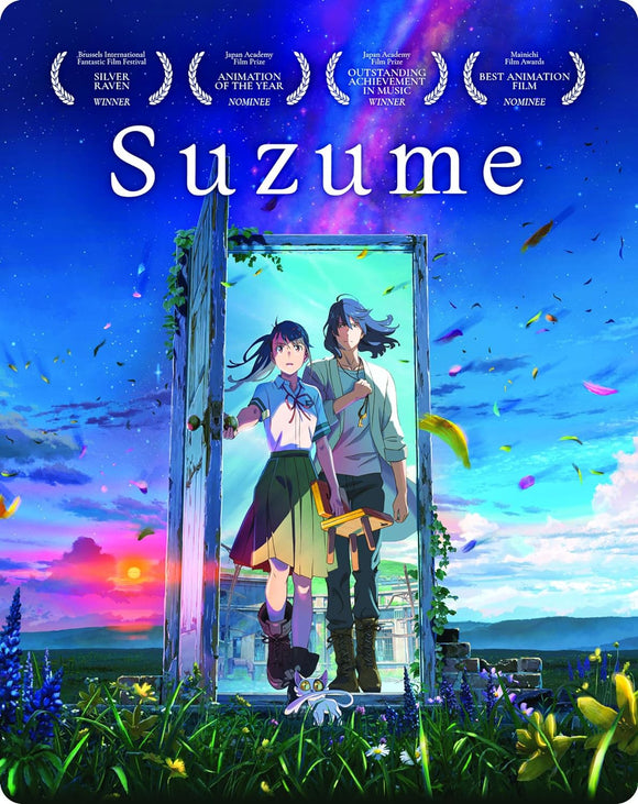 Suzume: Movie (Limited Edition Steelbook Region B BLU-RAY/DVD Combo)