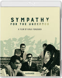 Blu-ray cover of 'Sympathy for the Underdog' with vintage film style
