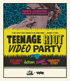 Teenage Riot Video Party (US Import Limited Edition Slipcover BLU-RAY) Coming to Our Shelves July 2026