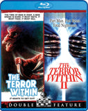 Blu-ray cover of 'The Terror Within' and 'The Terror Within II' double feature with creature and text design.