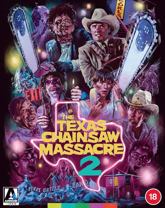 Texas Chainsaw Massacre 2 (UK Import Limited Edition Region B BLU-RAY) Release Date February 18/25