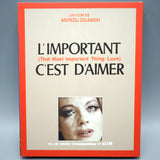 L'Important C'est d'Aimer (Limited Edition Slipcover BLU-RAY) Pre-Order before May 15/24 to receive a month before Release Date June 25/24