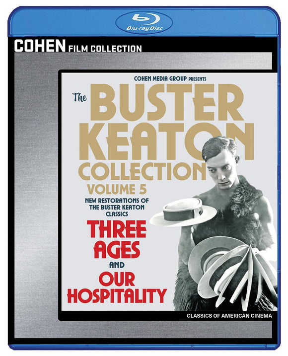 Buster Keaton Collection, The Vol. 5: Three Ages and Our Hospitality (BLU-RAY)