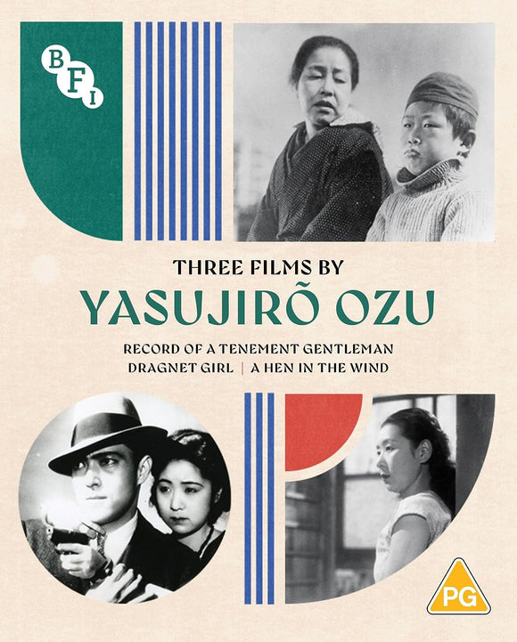 Three Films By Yasujirô Ozu (Region B BLU-RAY) Release October 25/23