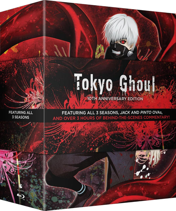 Tokyo Ghoul: The Complete Series (10th Anniversary Box Set BLU-RAY)