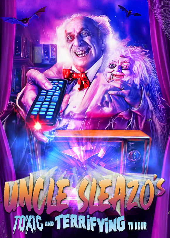 Uncle Sleazo's Toxic And Terrifying TV Hour (DVD) Pre-Order Deadline February 4/25 Release Date March 11/25