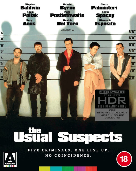 Usual Suspects, the (UK Import Limited Edition 4K UHD) Coming to Our Shelves January 2025