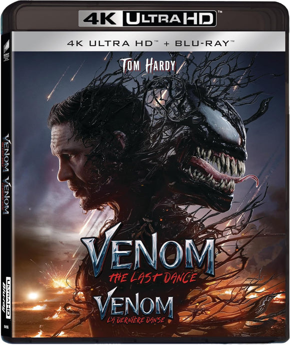 Venom: The Last Dance (4K UHD/BLU-RAY Combo) Pre-Order Deadline December 17/24 Release Date January 21/25