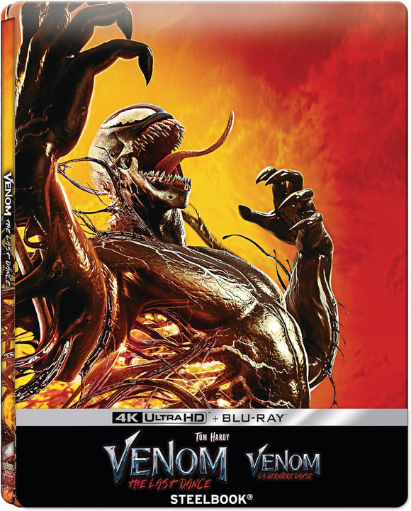 Venom: The Last Dance (Limited Edition Steelbook 4K UHD/BLU-RAY Combo) Pre-Order Deadline December 17/24 Release Date January 21/25