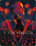 V For Vendetta (UK Import Limited Edition Steelbook 4K UHD/BLU-RAY Combo)