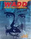 Blu-Ray slipcover of 'WADD: The Life & Times of John E. Holmes' with a stylized face and bold text.