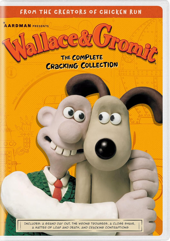 Wallace & Gromit: The Complete Cracking Collection (DVD) Pre-Order May 24/24 Release Date July 9/24