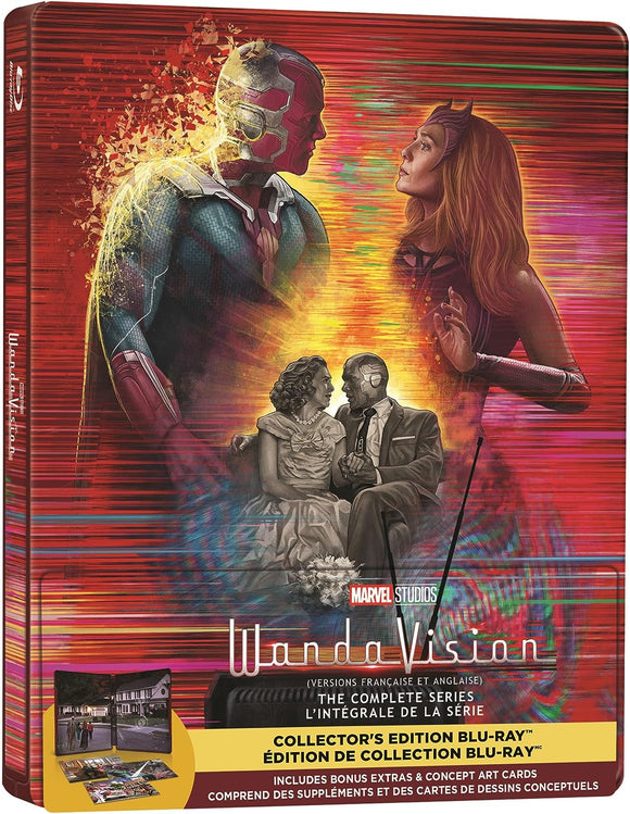 WandaVision: The Complete Series (Collector's Edition Steelbook BLU-RAY)