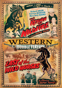 Western Double Feature: Return of Wildfire, The / Last of the Wild Horses (DVD)