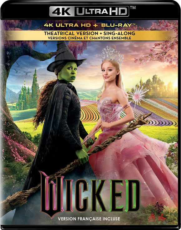 Wicked (4K UHD/BLU-RAY Combo) Pre-Order Deadline December 20/24 Release Date February 4/25