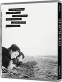 Back of Blu-Ray cover of 'Ten Women in Black' with black and white photo and text on a white background