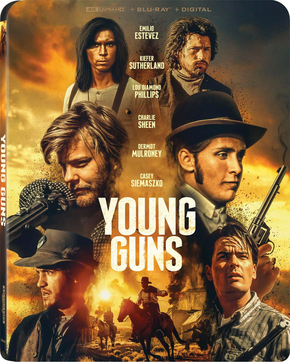 Young Guns (4K UHD/BLU-RAY Combo) Pre-Order October 25/23 Coming to Our Shelves December 2023