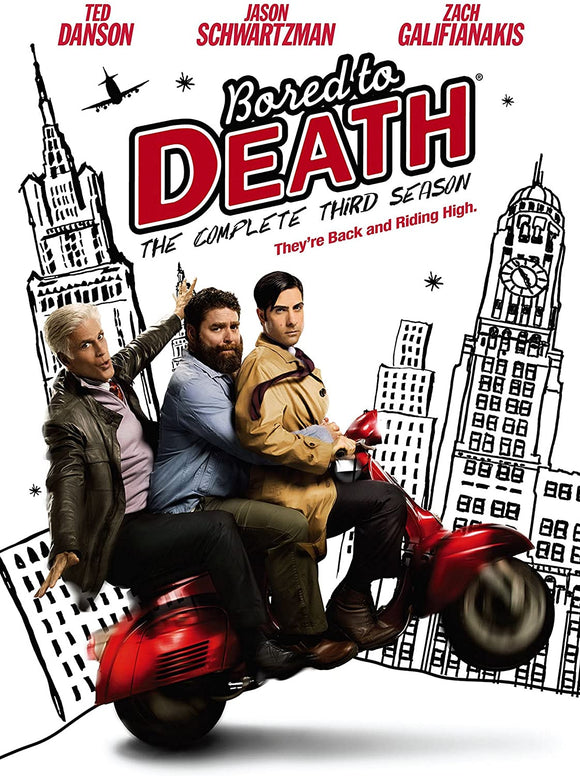 Bored To Death: The Complete Third Season (BLU-RAY)