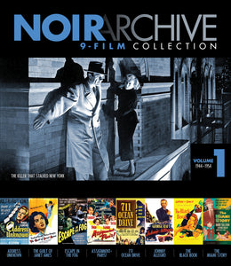 Noir Archive Volume 1: 1944-1954 (9 Movie Collection) (BLU-RAY)
