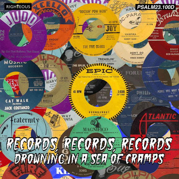 Records, Records, Records: Drowning In A Sea Of Cramps (CD)