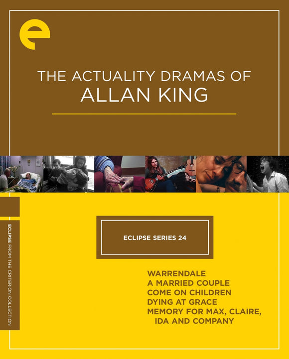 Actuality Dramas of Allan King, The (Eclipse Series 24) (DVD)